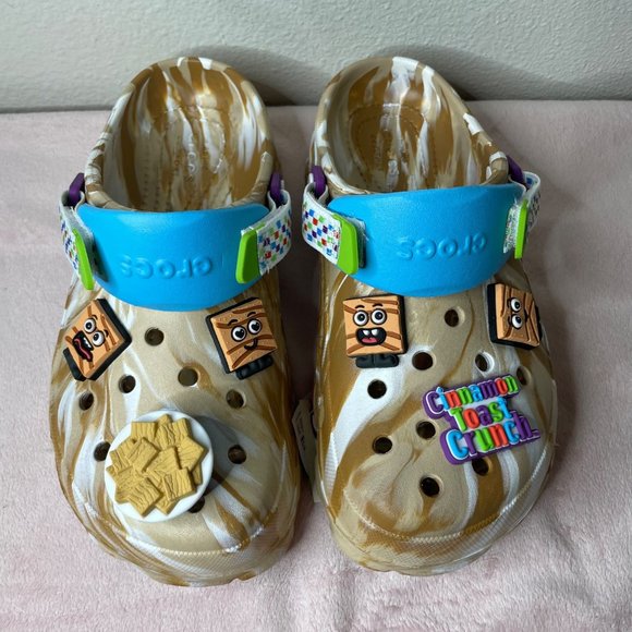 Cinnamon Toast Crunch Crocs Clog 207920-2E9 BRAND NEW *EARLY PAIR* - Picture 4 of 10